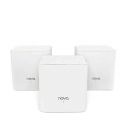 Tenda Nova MW3 Whole Home WiFi Mesh Router System with Coverage up to 3500 sq. ft, Plug and Play (White) - Pack of 3...