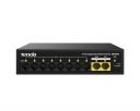 Tenda SG110PC 10-Port Gigabit Lite PoE Switch with 8-Port PoE (Black)...