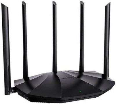 TENDA TE-RX2 Pro Wireless Router 5 GHz 1500 Mbps Wifi Speed Dual Band External Antenna Ethernet (Cable Broadband)  (Black)