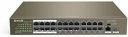 Tenda TEF1126P-24-250W 24-Port Gigabit/SFP Slots Switch ...