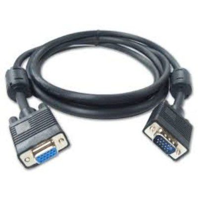 Terabyte 15 Pin Male to Male VGA Cable (Black)