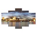 TERANIYA Wall Paintings Set of 5 for Wall Decoration Self Adhesive 3d Uv Textured Large & Big Size Wall Painting For Home, Living Room, Office, Bedroom (17 inch * 30 inch)...