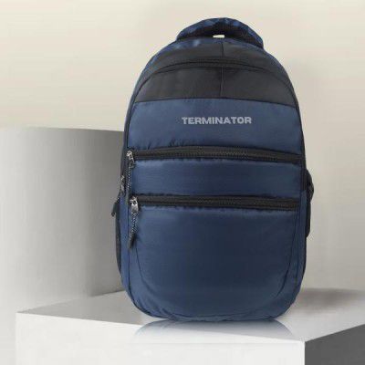 Terminator Unisex Backpack 17 Inch Laptop II Blue ColourII 30 Litre