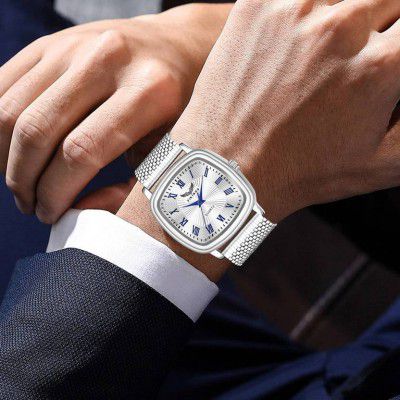 TESLA  Analog Watch - For Men GENTS VK-GR105-BLU-CHN WITH DUMMY CHRONO
