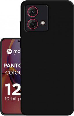 TESPARK Back Cover for Motorola G84 5G, MOTO G84 5G  (Black, Grip Case, Pack of: 1)