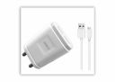 Tessco BC-206 Dual USB Fast Charger Plug (2-Port) with 2.4A Rapid Charging Technology for Android, iOS and Other Compatible Mobile Devices, White (Type-c)...