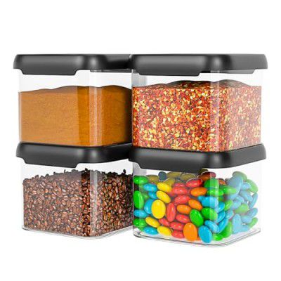 TEX-RO Plastic Kitchen Storage Box Set | Storage & Container for Kitchen Organization