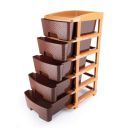 TEX-RO Plastic Modular Drawer Organizer Plastic Boxes For Storage...