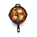 TEX-RO Super Smooth Cast Iron Fry Pan/Skillet with Long Handle...