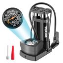 Texum Portable High Pressure Double Cylinder Foot Activated Air Pump Compressor...