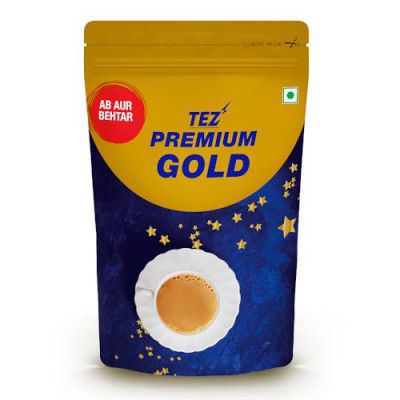 Tez Premium Gold, 1kg pouch | Kadak Chai Patti