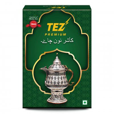 Tez Premium Noon Chai, 500 Grams Box | Green Tea Leaves | Green Tea Loose | Loose Green Tea 500 Grams | Green Tea 500g