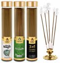 The Aroma Factory White Sage,Mosquito Citronella & 3 in 1 Agarbatti for Pooja,Luxury Incense,100% Herbal Fragrance Agarbathi (Bottle Pack of 3x100g)...