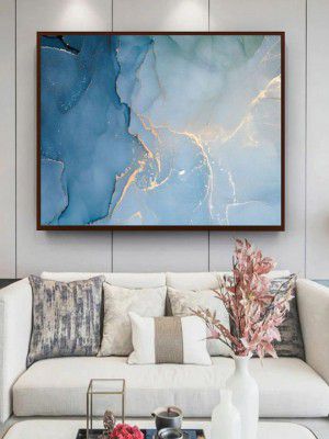 The Art House-Colored Abstract Painting Wall Art