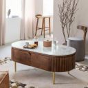 The Attic Carlston Coffee Table, Coffee Table for Living Room...