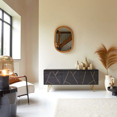The Attic Clapham TV Cabinet|Solid Wood Sideboard TV Cabinet for Living Room