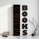 The Attic Ester Bookshelf Natural, Multipurpose Cabinet for Bedroom Living Room Study bar...