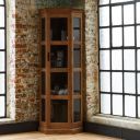 The Attic INES Multipurpose Cabinet for Kitchen, Bedroom, Living Room, Study, Bar - Solid Mango Wood Bookshelf With Honey Finish...