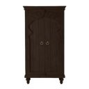 The Attic Omaha Cupboard|Solid Wood Multiple Utility Storage...