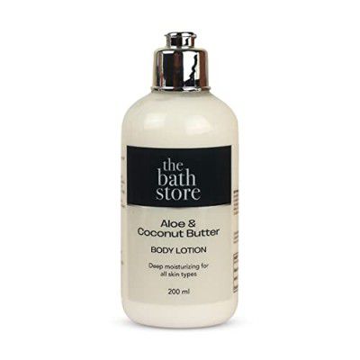The Bath Store Aloe & Coconut Butter Body Lotion for Women & Men - 200ml