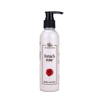 The Bath Store French Rose Body Lotion for Deep Moisturizing, for All Skin Type - 190ml