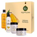 The Bath Store Indian Mango Combo (Body Butter 200gm + Body Wash 300ml + Body Yogurt 200gm + Body Lotion 190ml)...