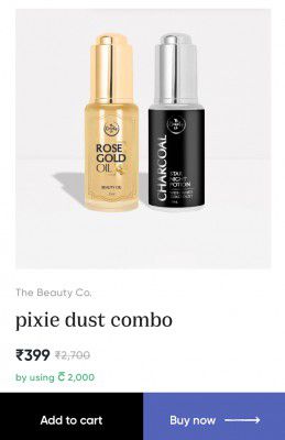 The Beauty Co. pixie dust combo