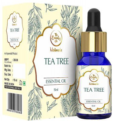 The Beauty Co. Tea Tree Oil for Acne and Blemish-Free Skin - 15ml 