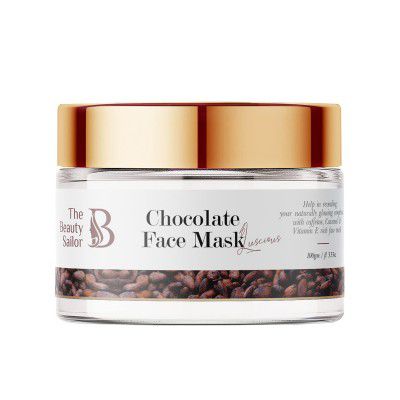 The Beauty Sailor - Chocolate Face Mask For Acne, Tan Removal, Blackheads, Skin Tightening & Clogged Pores | 100% Paraben Free – 100GM