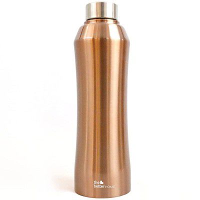 The Better Home 1000 Stainless Steel Water Bottle 1 Litre | Gold