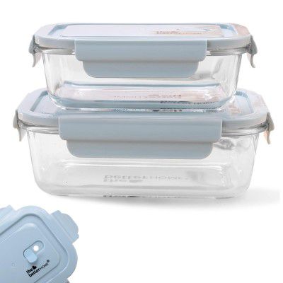 The Better Home Glass Airtight Container Set for Food Storage