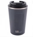 The Better Home Insulated Coffee Mug with Lid |Travel 380 ml Flask (Blue, Steel)...