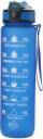 The Better Home Motivational Sipper Water Bottle | Unbreakable 1000 ml Water Bottle  (Set of 1, Blue)...