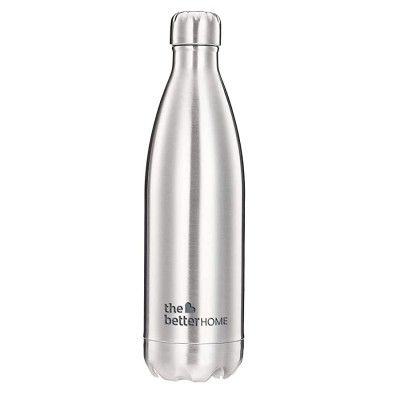 The Better Home 1000 Stainless Steel Insulated Water Bottle 1 Litre | Thermos  Flask 1 Litre+ | Hot and Cold Steel Water Bottle 1 Litre | Food Grade & BPA  Free Insulated Water Bottles for Kids | Dealsmagnet.com