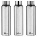The Better Home Stainless Steel Water Bottle 500ml (Pack of 3)...