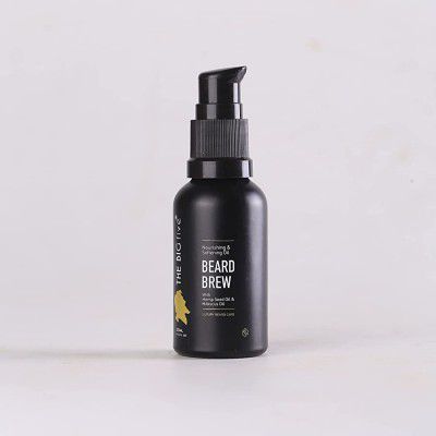 The Big Fivve Beard Oil | Beard Brew 30ml for faster beard growth and thicker looking beard | Natural Actives Only | No Harmful Chemicals | Beard Oil for Patchy and Uneven Beard |