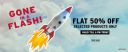 The Body Shop Gone in a Flash Sales: Flat 50% Off + Free Shipping...