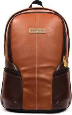 The CLOWNFISH  Medium 27 L Laptop Backpack Mark XXIX Extremis  (Brown)