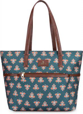 The CLOWNFISH Women Green Messenger Bag
