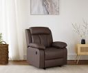 The Couch Cell Motorized Recliner in Suede Fabric with Push Button for Senior Citizens...