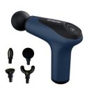 The Cube Club PulseTherapy Pro Massage Gun with 4 Soft Massage Heads Portable Full Body Pain Stress Relief Percussion Muscle Massager with 3200 RPM Bi-Directional Motor (N-Blue)...