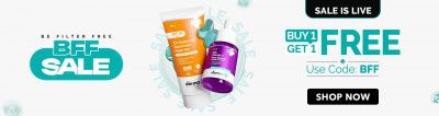 The Derma Co Be Filter Free (BFF) Sale - Buy 1 Get 1 Free