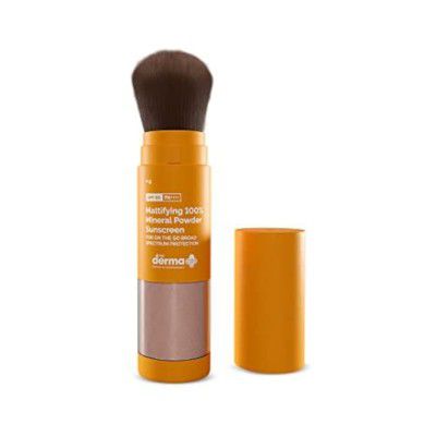 The Derma Co Mattifying 100% Mineral Matte Powder Sunscreen With Spf 50 & PA++++ 