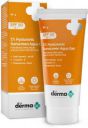 The Derma Co Sunscreen - SPF 50 PA++++ 1% Hyaluronic Sunscreen Aqua Gel Lightweight, No white-cast for Broad Spectrum  (80 g)...