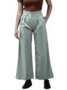 THE DRY STATE Women's Casual Comfortable Regular Fit Cotton Wide Leg Trouser/Pants...