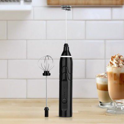 The Earth Store 3 Speed USB Milk Frother Electric Rechargeable Frother for Coffee