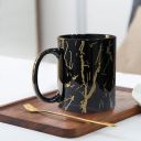 The Earth Store Black Copper Pipe Ceramic Mugs to Gift to Best Friend, Tea Mugs, Microwave Safe Coffee Mugs, (Set of 1)...