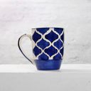 The Earth Store Ceramic Mugs (300 ml Each, Blue)...