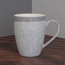 The Earth Store Grey Fizz Coffee Mug Set of 1 Ceramic Mugs to Gift to Best Friend, Tea Mugs, Microwave Safe Coffee Mugs, Ceramic Tea Cups (280 ml Each)...