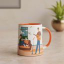The Earth Store Sibling Musical Printed Coffee Mug 350ML...
